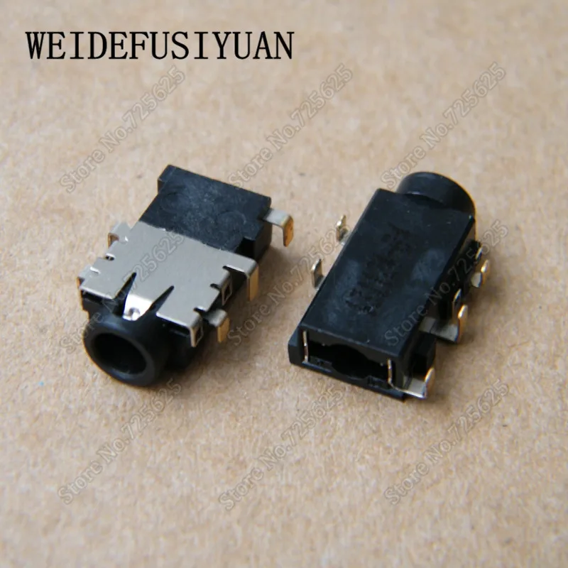Audio Port Headphone Microphone Jack Socket 5P 5pin Connector Plug for Laptop Notebook