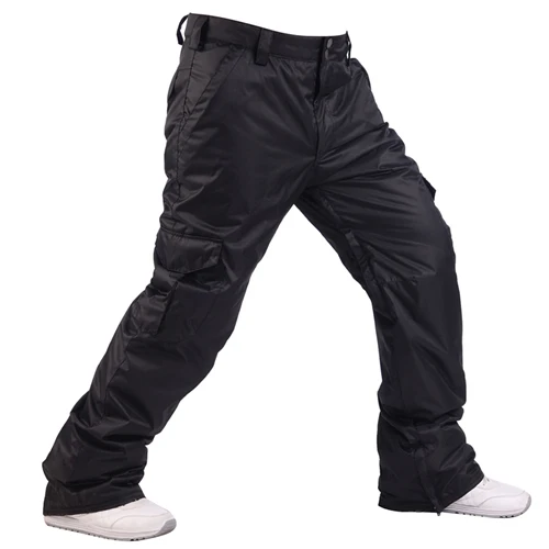 Snowboarding pants Men Professional Winter Ski Pants Warm Windproof Waterproof Snow Skiing Pants Outdoor Winter Trousers - Цвет: COLOUR 3