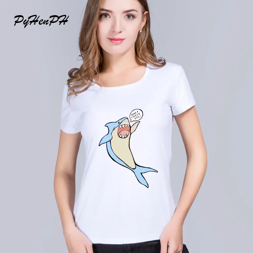 shark t shirts for women