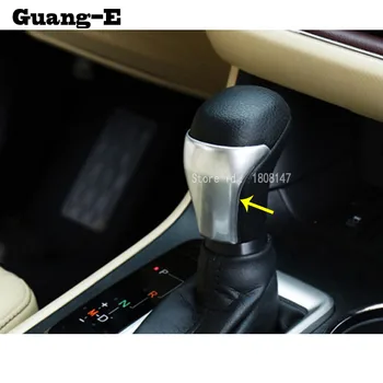 

High Quality styling inner car stick Chrome ABS Shift knob control Top lamp frame trim 1pcs for Toyota Highlander 2015 2016 2017
