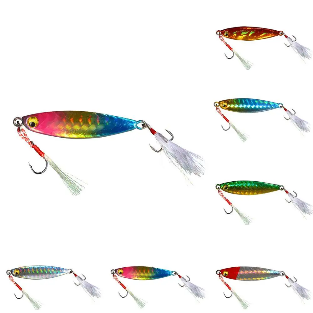 

Fishing Lure Metal Jig Winter Ice Fishing Hard Squid Jigs Piece Swimbait Goods For Fishing Jigging 10g 15g 20g Tungsten
