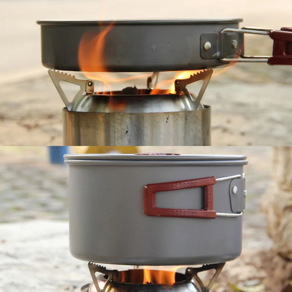 Portable Stainless Steel Wood Stove Burner For Outdoor Cooking