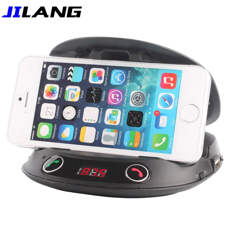 

Universal Charger BT8128 Wireless FM transmitter charger TF card Player Smart Phone Handsfree Navigator Car Mounts Holder