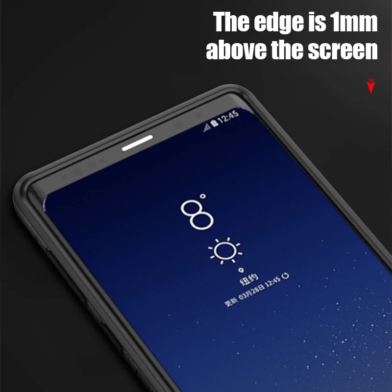 ZNP Противоударная подставка чехол для телефона для samsung Galaxy Note 9 с держателем кольцо защитный чехол для samsung A5 A7 A8 плюс J4 J6 крышка
