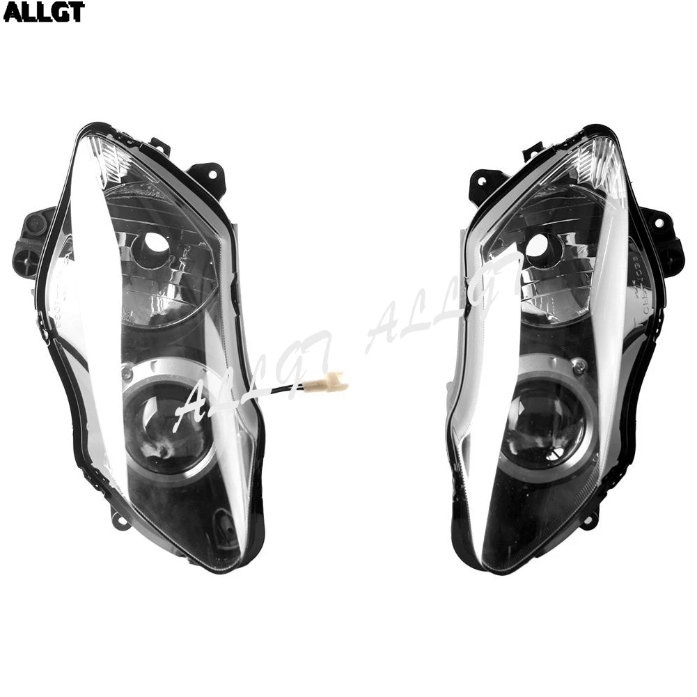 ALLGT фара мотоцикла для Yamaha YZF R1 2007 2008 головной свет лампы 07 08 переднего освещения