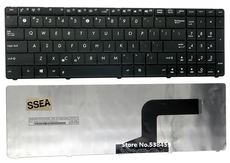 Новая клавиатура SSEA для ноутбука ASUS G53 G53J G53S G72 G72G G53Jg G53JW G53SW G53SX G72GX G72J | Компьютеры и