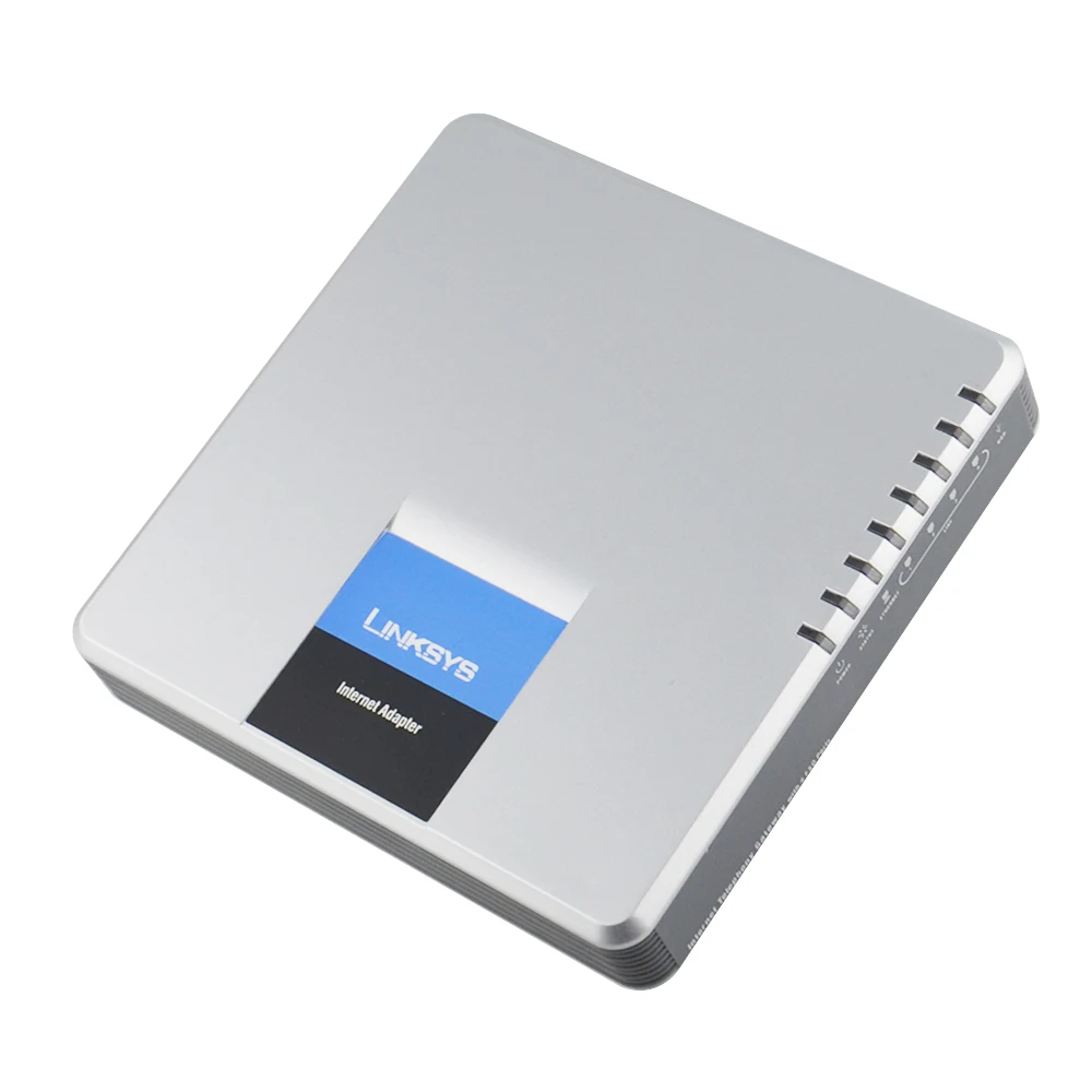 Быстрая доставка! 2 шт./лот разблокированный сетевой адаптер LINKSYS SPA400 с розничной