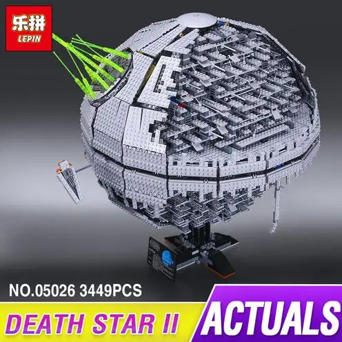 

NEW LEPIN 05026 UCS Death Star II The second generation 3449pcs Building Block Bricks Funny Toys Compatible 10143