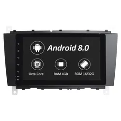 Автомобильный мультимедийный плеер gps Android 8,0 2 Din DVD Automotivo для Mercedes Benz/Sprinter/W203/A180 Viano/Vito/A-класса радио