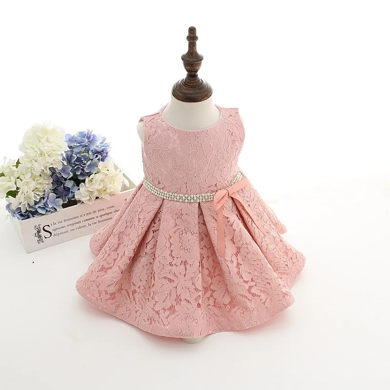 Dress for Christmas Newborn-Baby-Girl-Christening-Gowns-White-Lace-Baptism-Dress-1-Year-Birthday-Bling-Dresses-Party-Princess