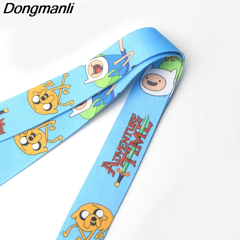 P2851 Dongmanli Adventure Time Lanyard значок ID Lanyards/Мобильный телефон Веревка/ключ Lanyard шейный ремешок ожерелье