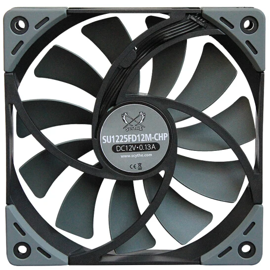 SCYTHE KF120 SU1225FD12M CHP SU1225FD12H RNP PWM 4 P 120 мм ПК Компьютерный Вентилятор кулер охлаждения