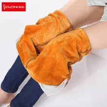 Cashmere Winter Warm Jeans Women With High Waist Black Jeans For Girls Stretching Skinny jeans elastic waist Large Size