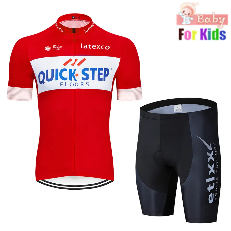 Профессиональная велосипедная футболка для мальчиков, комплект Ropa Ciclismo, комплект для велоспорта для детей, дышащая быстросохнущая велосипедная одежда для детей