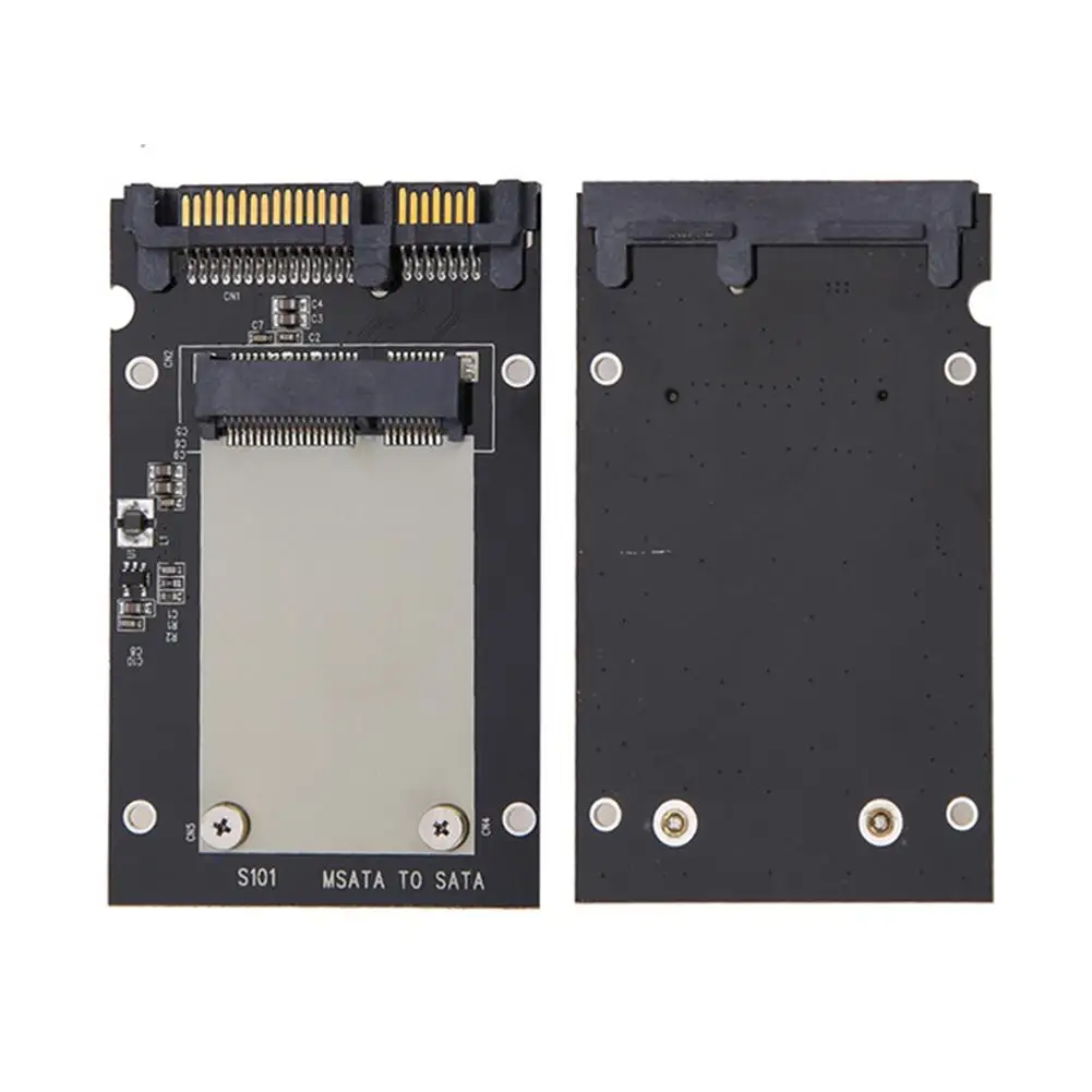 mSATA SSD to 2 5Inch SATA III Adapter Card Hard Disk Converter Module Board 1