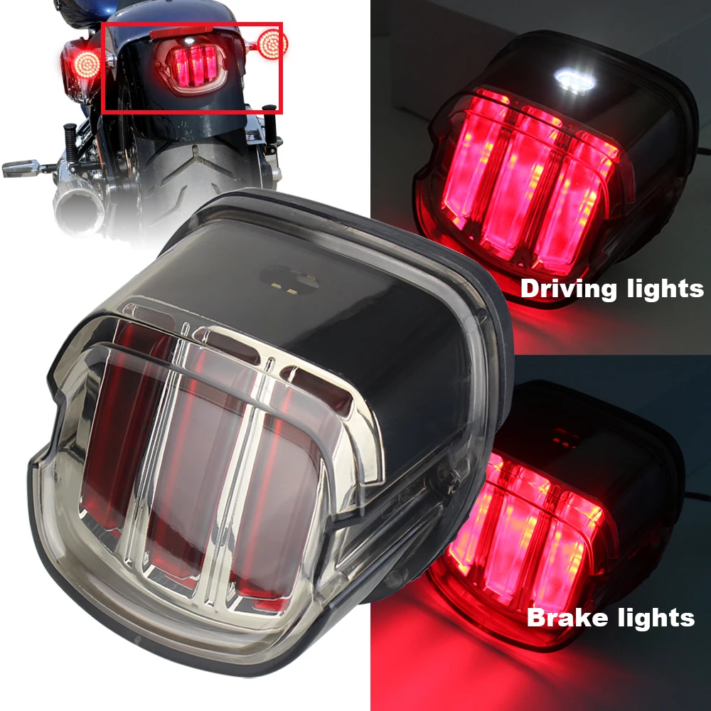 

2019 Years New Smoke LED Taillight Brake Light For Harley Davidson Ultra Limited Low - FLHTKL
