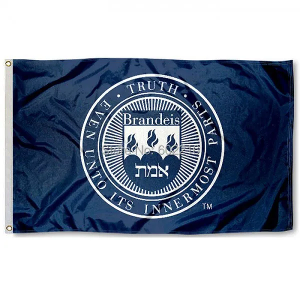 NCAA Brandeis University Outdoor College Flag 3X5in Flags, Banners