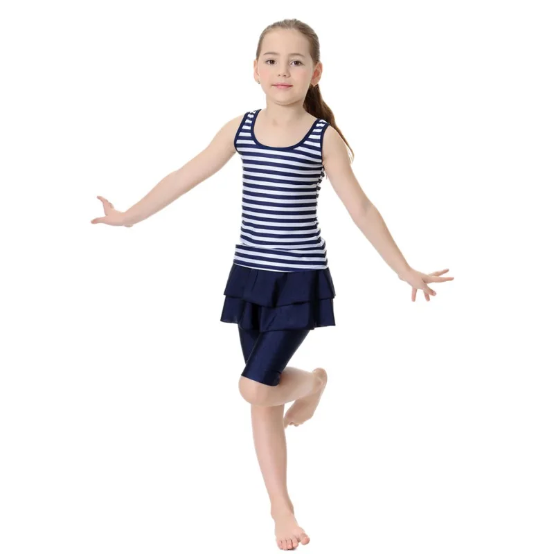 Najtaniej Nowy muzułmanin dziewczyna stroje kąpielowe dwuczęściowy zestaw strój kąpielowy dla dzieci zestaw dla dzieci muzułmańskie dla dzieci stroje kąpielowe strój kąpielowy dla dzieci skromne Burkinis