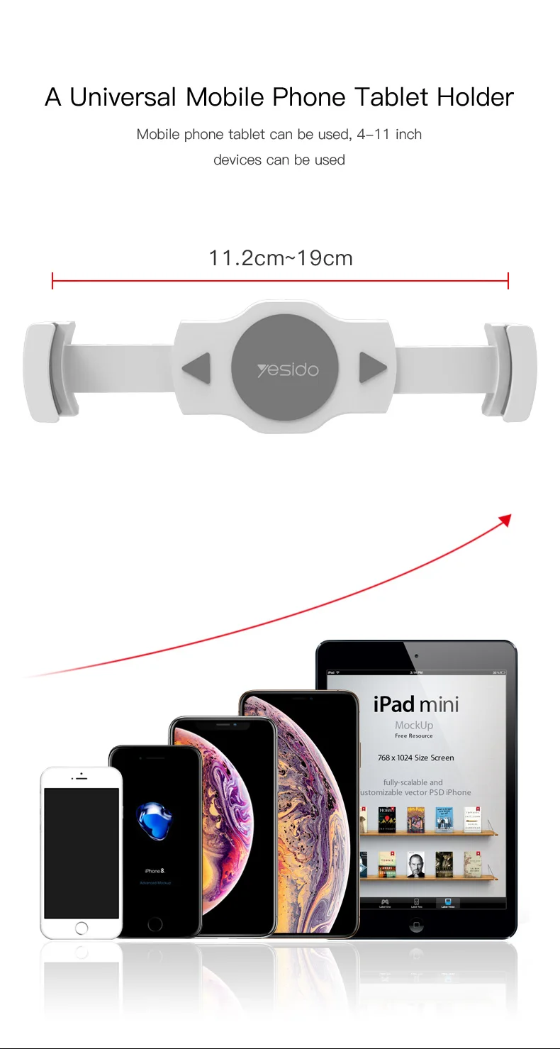 Flexible Desk Bed Mobile Phone Tablet Mount Holder (13)