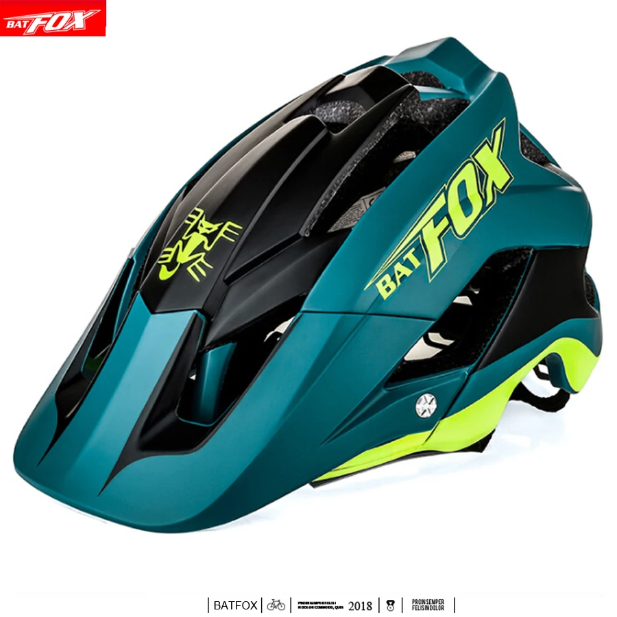

2018new BAT FOX universal style bicycle helmet ultra light bicycle helmet high quality bicycle helmet mtb helmet riding 7 colors