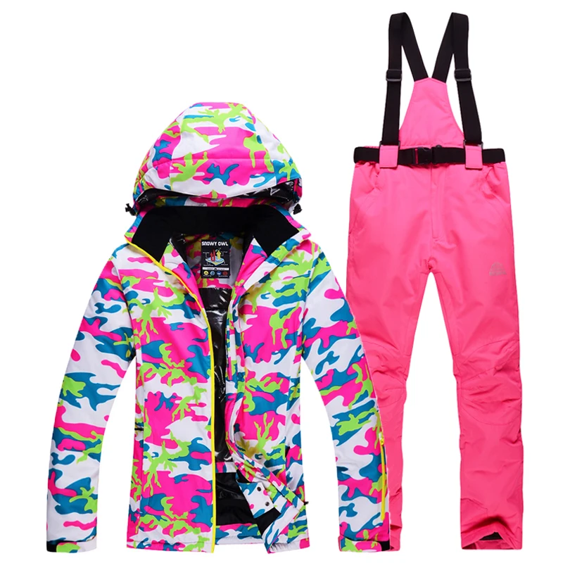 Women Snowboarding Sets Ski Jacket Outdoor Winter Clothing Womens