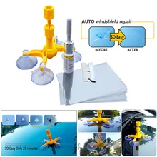 Наборы для Ремонта Лобового стекла DIY Инструменты для ремонта окон автомобиля стекло Царапины для восстановления трещины ветрового стекла оконный экран полировка автомобиля-Стайлинг