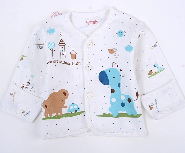 0-3M Newborn Baby Unisex Clothes Underwear Animal Print