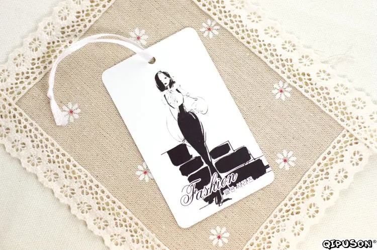 DH19015 custom Garment tags/hangtag/Clothing Labels/Sticker/Packing/Jewellery Tags/Business Cards/paper tags/tag | Дом и сад