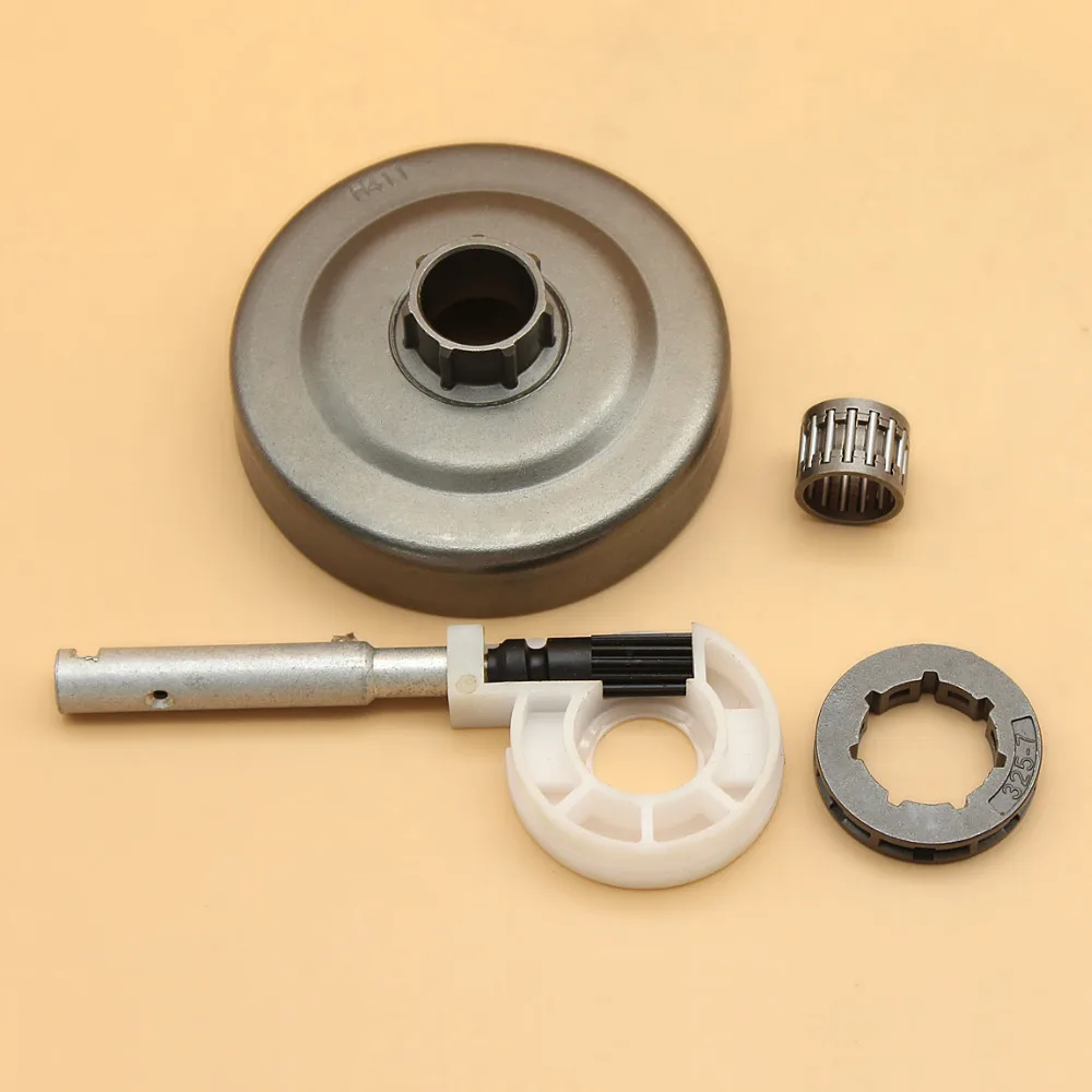 .325&quot 7T Clutch Drum Sprocket Rim Oil Pump Drive Kit For HUSQVARNA 55 Rancher 51 Chainsaws Replacement Parts | Инструменты