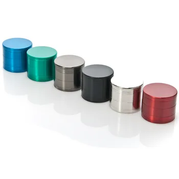 

SWSMOK 4 Layers Herb Tobacco Spice Weeds Grass Grinder Smoke Crusher Hand Crank Muller Mill Pollinator Smoking Accessories