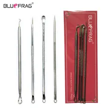 Инструмет для удаления черных точек Нержавеющая сталь пятна whiteheadband вперёд сделан удаление акне, инструмент для удаления иглы прыщей, набор кистей для макияжа