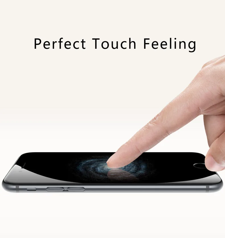 iPhone Soft Frame Tempered Glass Screen Protector 09