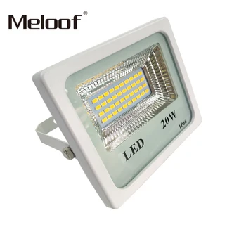 

New LED Flood Light 10W 50W Floodlight IP65 Waterproof 110V 220V LED Spotlight Refletor LED Outdoor Lighting Gargen Lamp newest