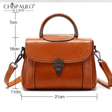 CHISPAULO Mulheres Bolsa de Couro PU Saco Do Mensageiro Das Mulheres 2019 Das Mulheres Da Forma Bolsas de Marcas de Alta Qualidade saco Crossbody Senhora Mulheres Tote