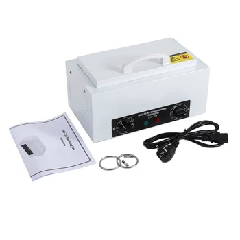 

Brand 300W High Temperature Manicure Sterilizer with Hot Air Disinfection Cabinet Nail Art Equipment EU Plug Ship from FR HWC