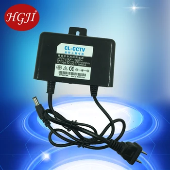 

Free shipping 12V2A power adapter rainproof power supply,adapter to outside the camera or outdoor,rainproof power 12V2A