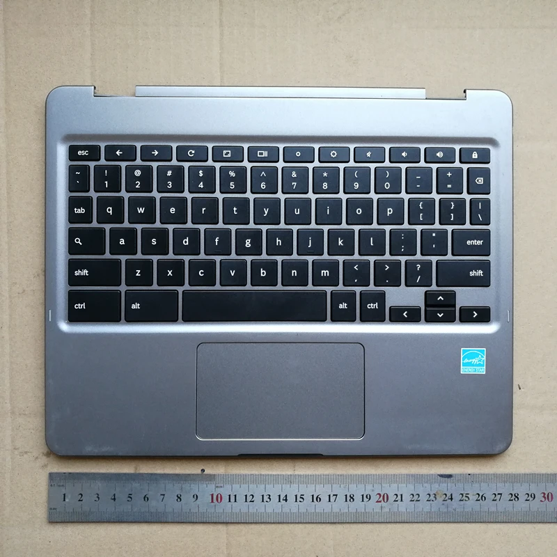US new laptop keyboard with touchpad palmrest for Samsung chromebook XE510C24 XE513C24
