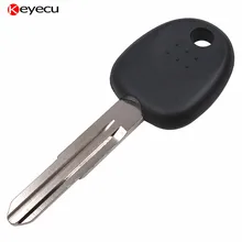 Keyecu Transponder Key with ID46 Chip for Hyundai Accent Coupe Getz H-1 Elantra Excel Getz Lavita TiburonTucson Verna Car Key