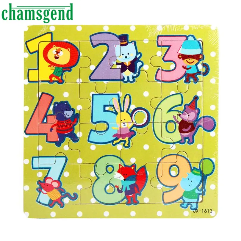 

Chamsgend High Quality Wooden Kids 16 Piece Jigsaw Toys For Children Education And Learning Puzzles Toys Aug12