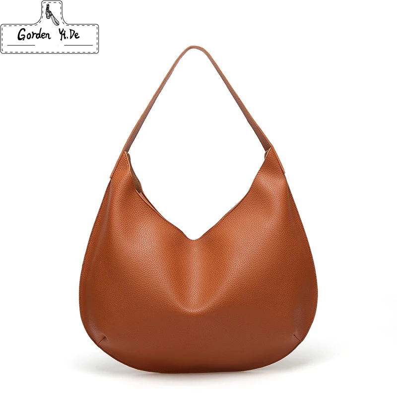 

Fashion Female Shoulder Bag Leather Women Handbag Simple Style Women Bag Top-handle Large Capacity Hand Bags