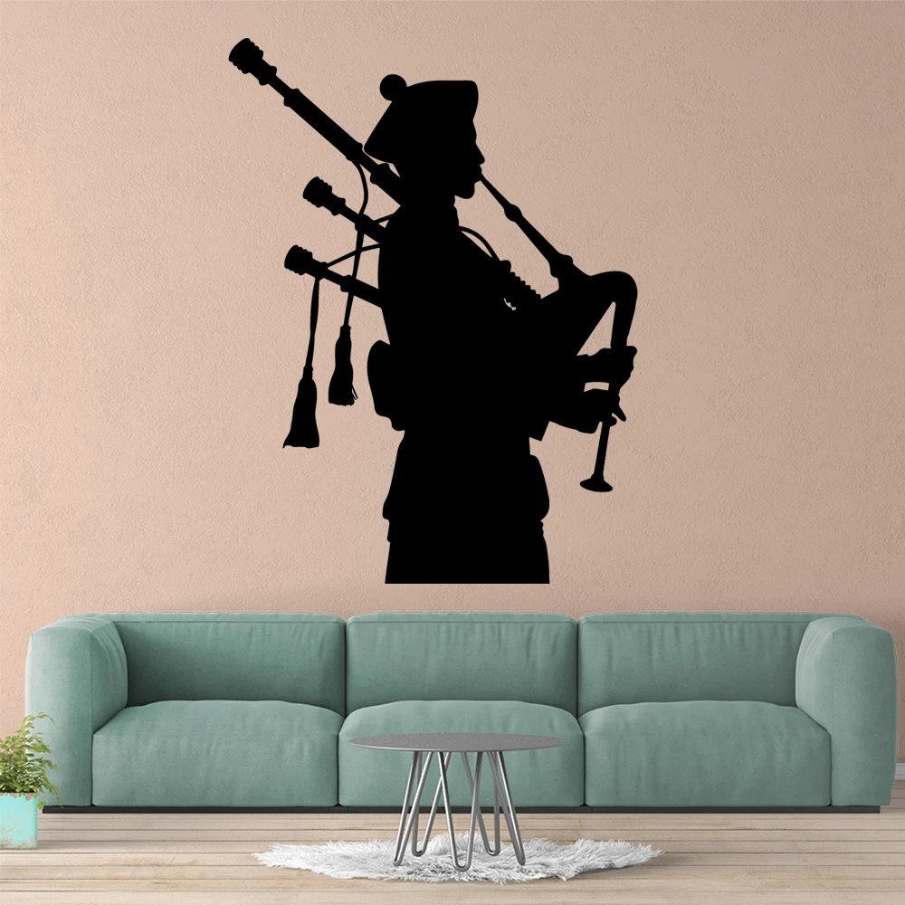 

Personalized MUSIC Wall Mural Removable Wall Decal For Children's Room Decal Creative Stickers Wall Sticker For Living Room