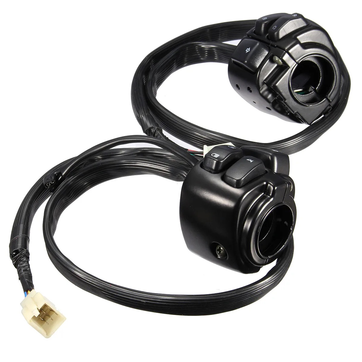 Aliexpress.com : Buy Pair Motorcycle 1"25mm Handlebar Control Switch With Wiring Harness for HARLEY SOFTAIL DYNA SPORTSTER V ROD 1996 2012 from Reliable ...