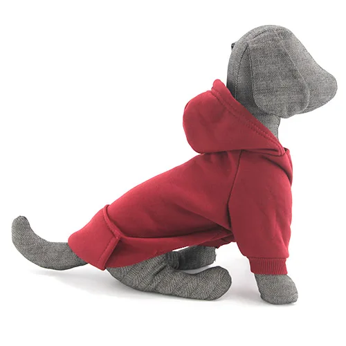 Зимняя одежда для собак PETASIA для маленьких собак, модная Толстовка для щенков, теплая одежда для домашних животных, куртка для собак, одежда для йоркширов, чихуахуа - Цвет: Red Dog Clothes