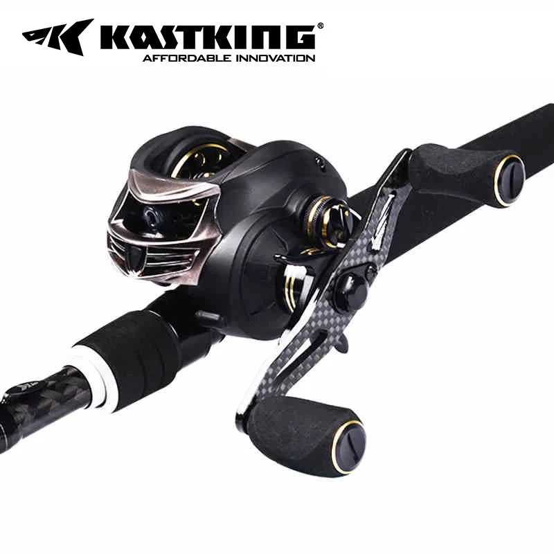 KastKing Perigee II Casting Carp Fishing Rod + Stealth Super Light Carbon Body Fresh/Salt Water Baitcasting Fishing Reel Combo KastKing Perigee II Casting Carp Fishing Rod + Stealth Super Light Carbon Body Fresh/Salt Water Baitcasting Fishing Reel Combo