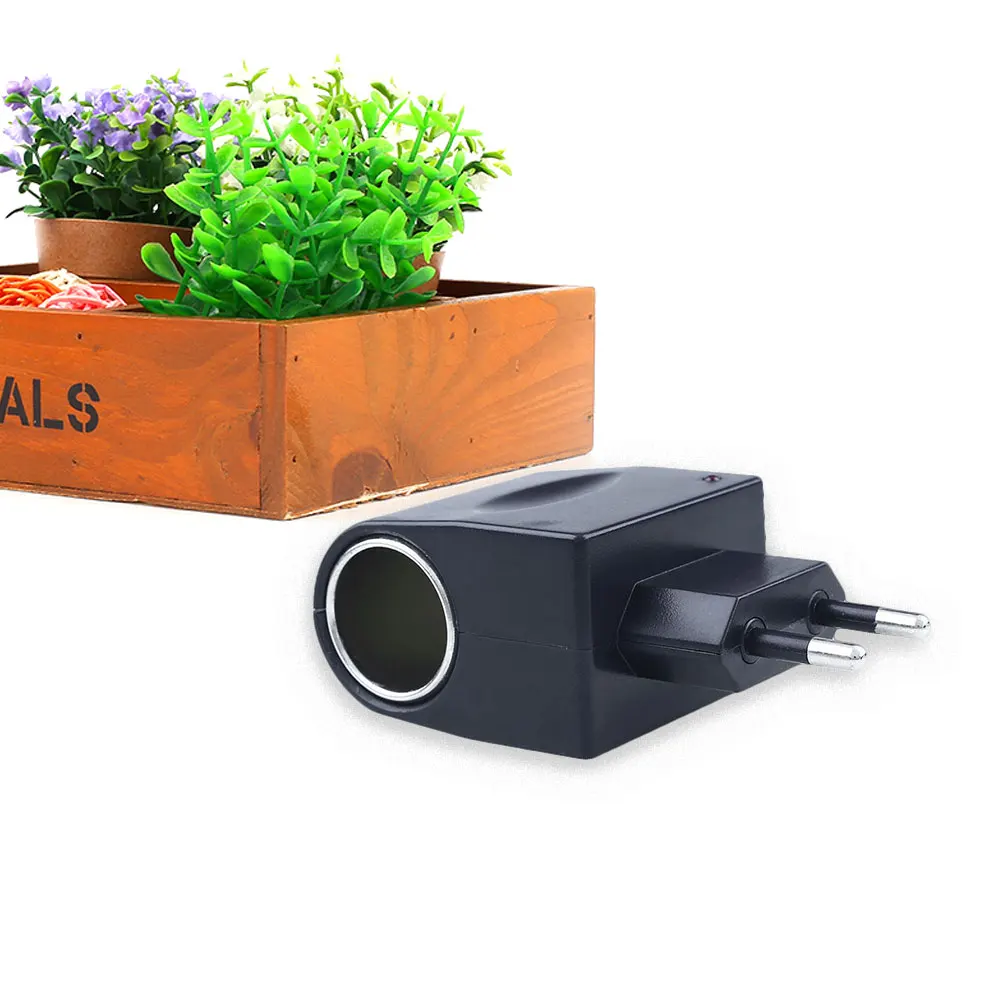 

220V to 12V 6W Car Auto Cigarette Lighter Power Converter EU Plug Adapter