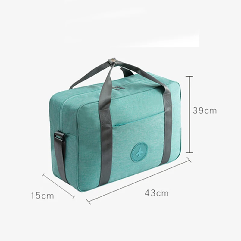 Вместительный дорожный багажный Чехол Оксфорд складной мешок для хранения портативная Водонепроницаемая отделочная тележка для одежды сумка-Органайзер для путешествий