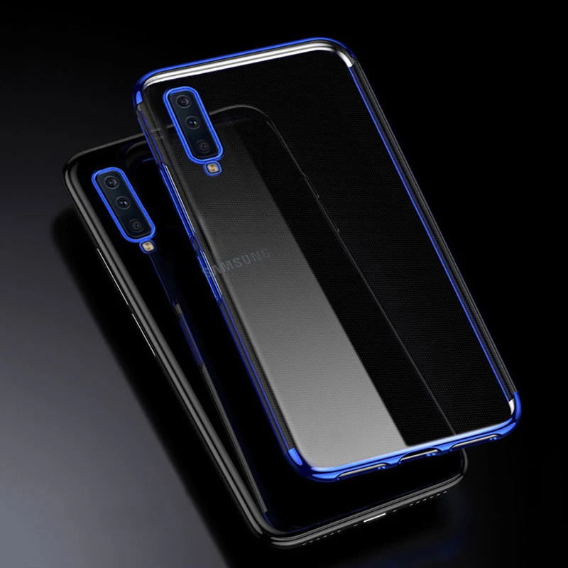 Чехол для телефона Samsung Galaxy A7 2018 чехлы с силиконовым покрытием 2017 2016 A750 A720 A710 чехол