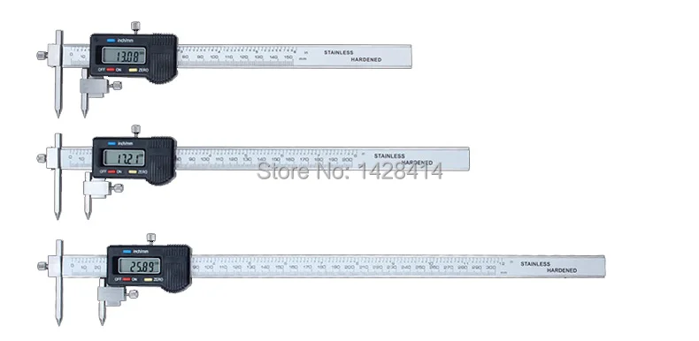 10-150 мм 6 дюймов Расстояние между отверстиями цифровой суппорт/расстояние между отверстия толщиномер/дистанционный суппорт