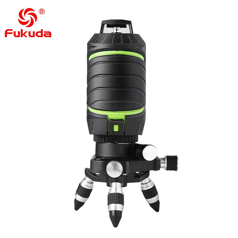 Fukuda 8 линий MW 93T 2GX литиевая батарея синий лазерный уровень 360 вертикальный и