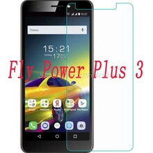 Смартфон Мобильный закаленное стекло для Fly power Plus 3 Plus3 9H Взрывозащищенная защитная пленка для экрана Защитная крышка для телефона